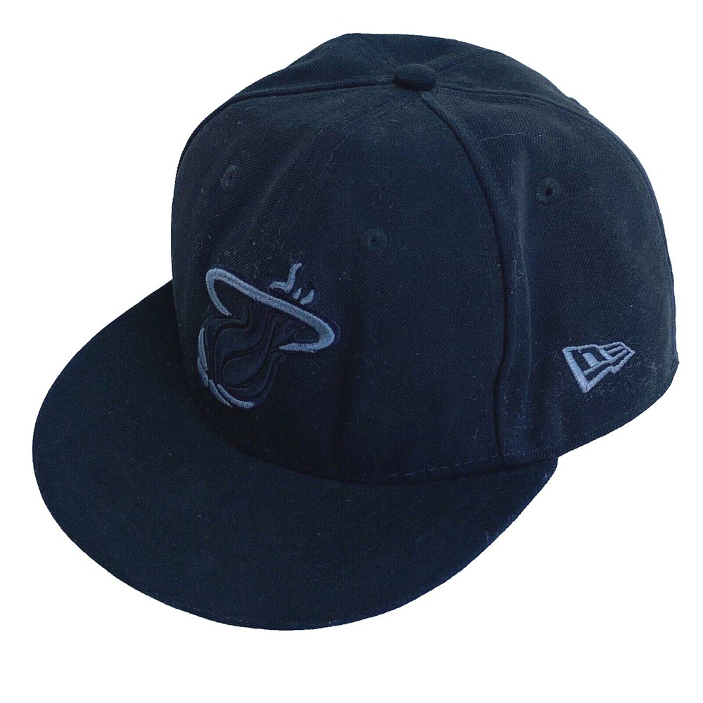Hardwood Classics HWC NBA Baseball Hat 7 1/8 New Era 59 Fifty Black